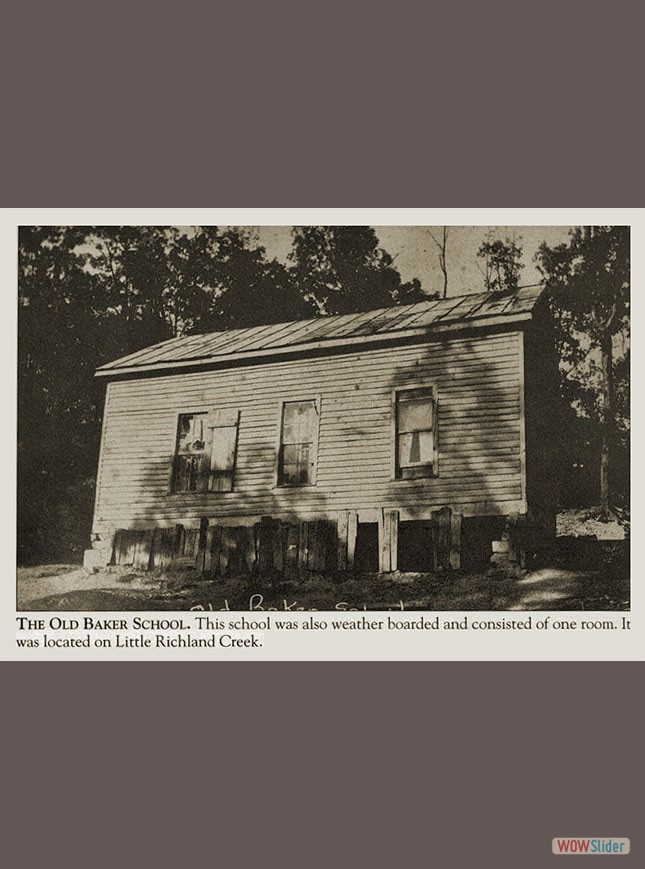 the old one room school house