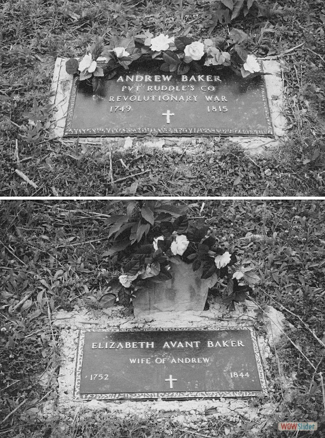 grave markers in Virginia